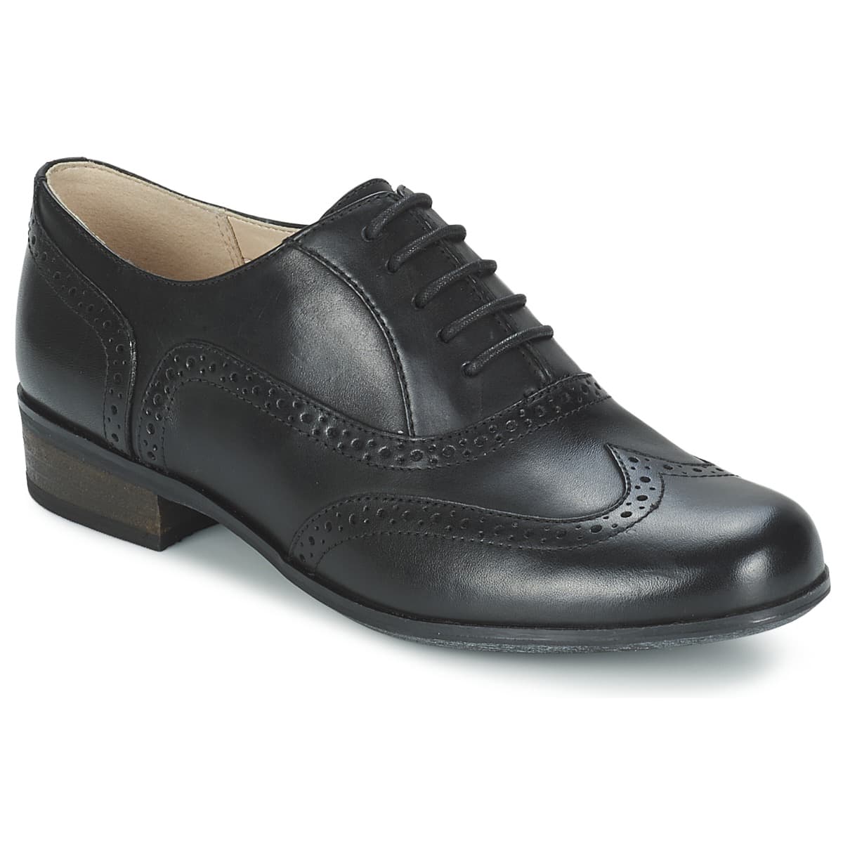 Women's Derby Shoes Clarks Black