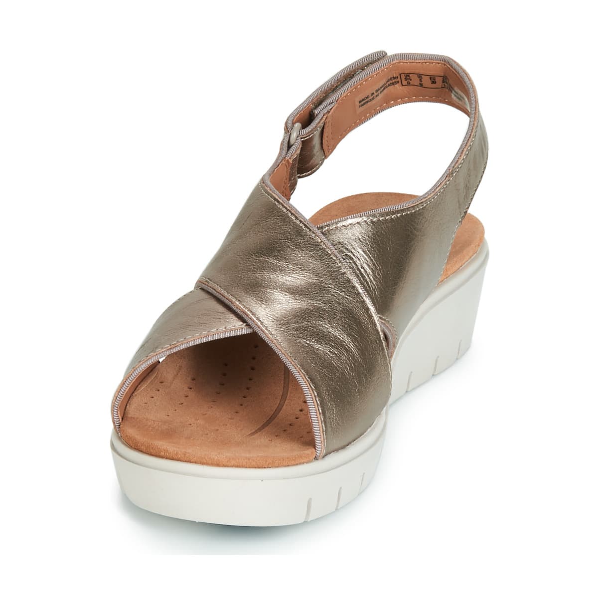 Women's Platforms Clarks Gold