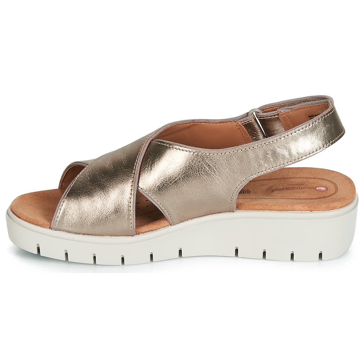 Women's Platforms Clarks Gold