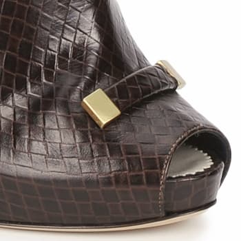 Women's Ankle Boots Pollini Brown