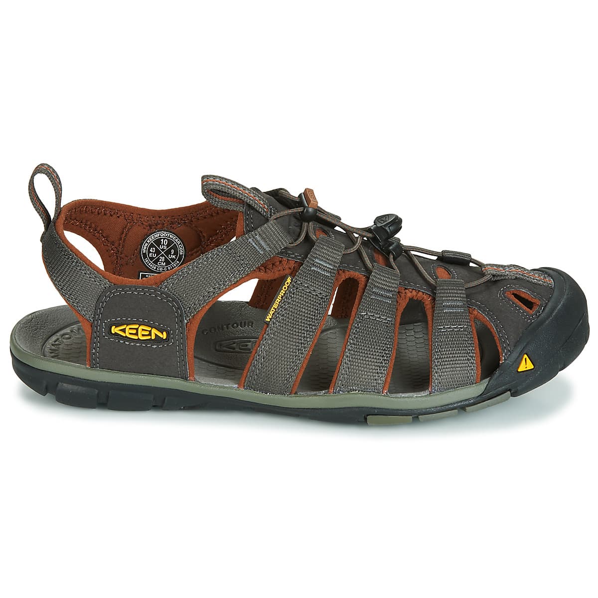 Men's Sports Sandals Keen Gray