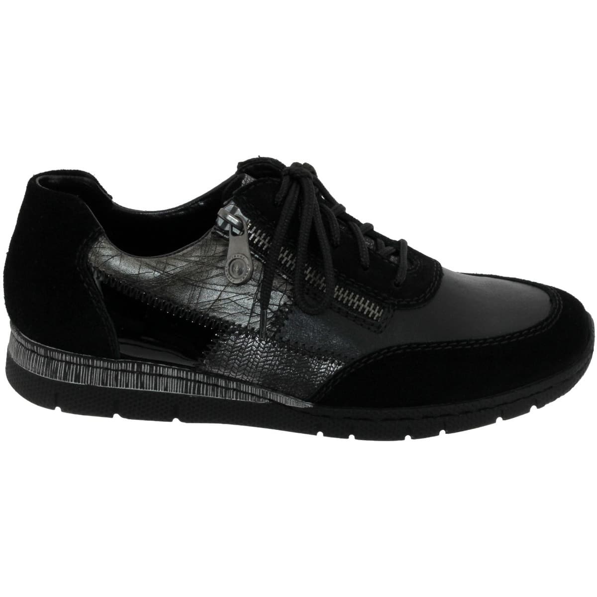 Women's Oxfords Rieker Black