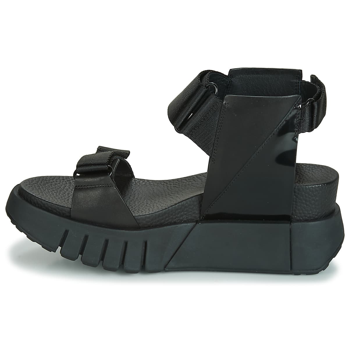 Women's Platforms United nude Black