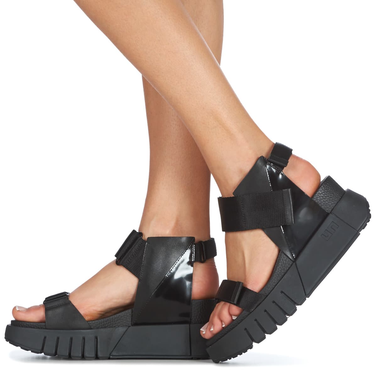 Women's Platforms United nude Black