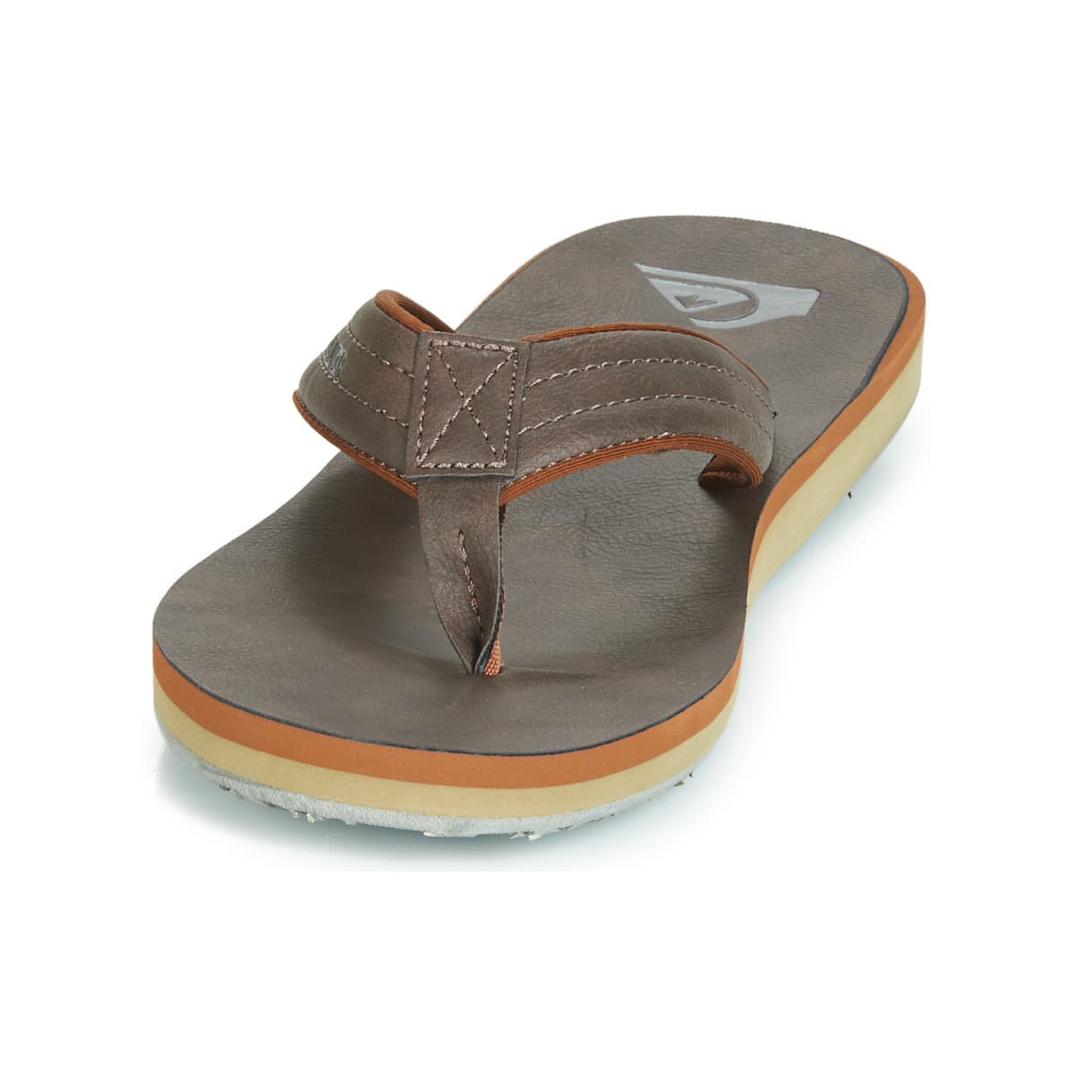Men's Flip Flops Quiksilver Brown