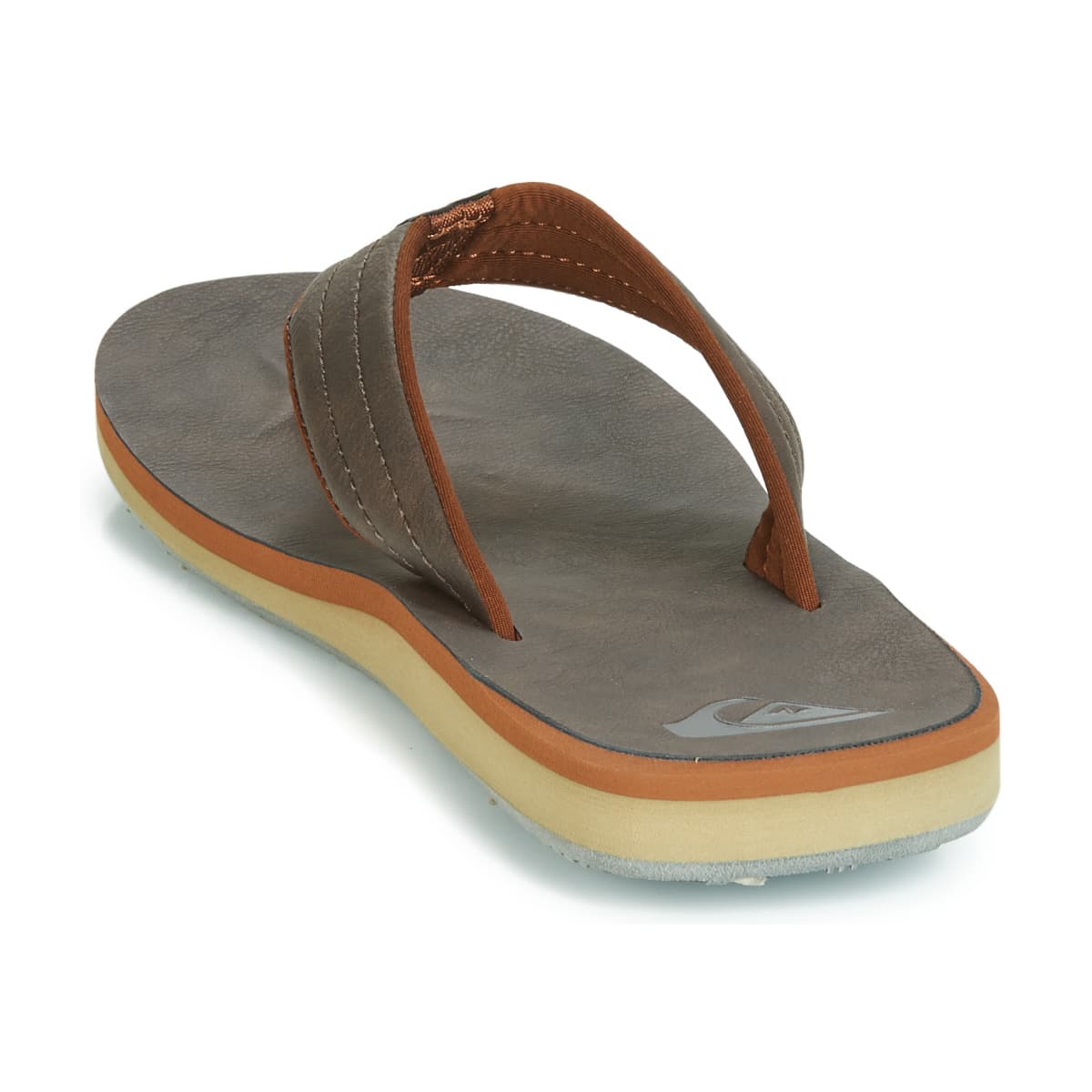 Men's Flip Flops Quiksilver Brown