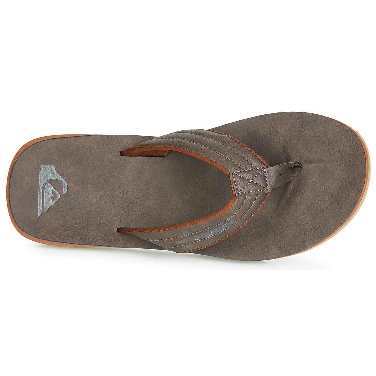 Men's Flip Flops Quiksilver Brown