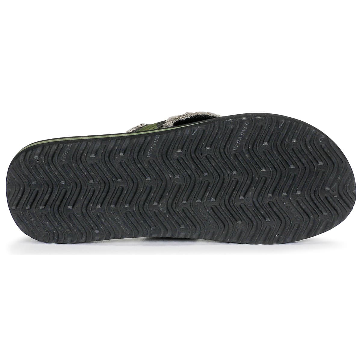 Men's Flip Flops Quiksilver Green