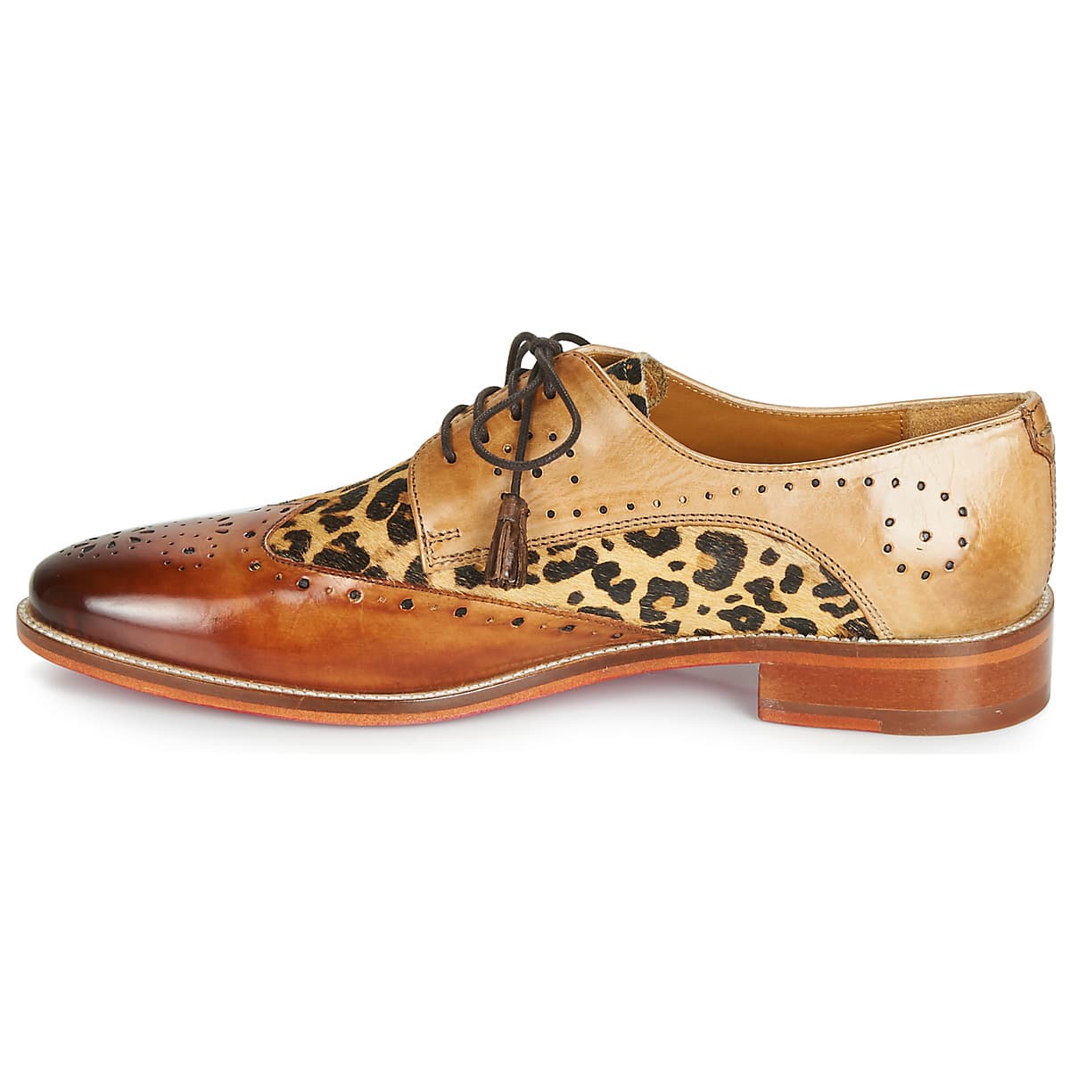 Women's Derby Shoes Melvin & Hamilton Brown