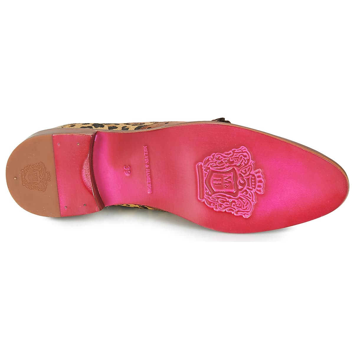 Women's Derby Shoes Melvin & Hamilton Brown