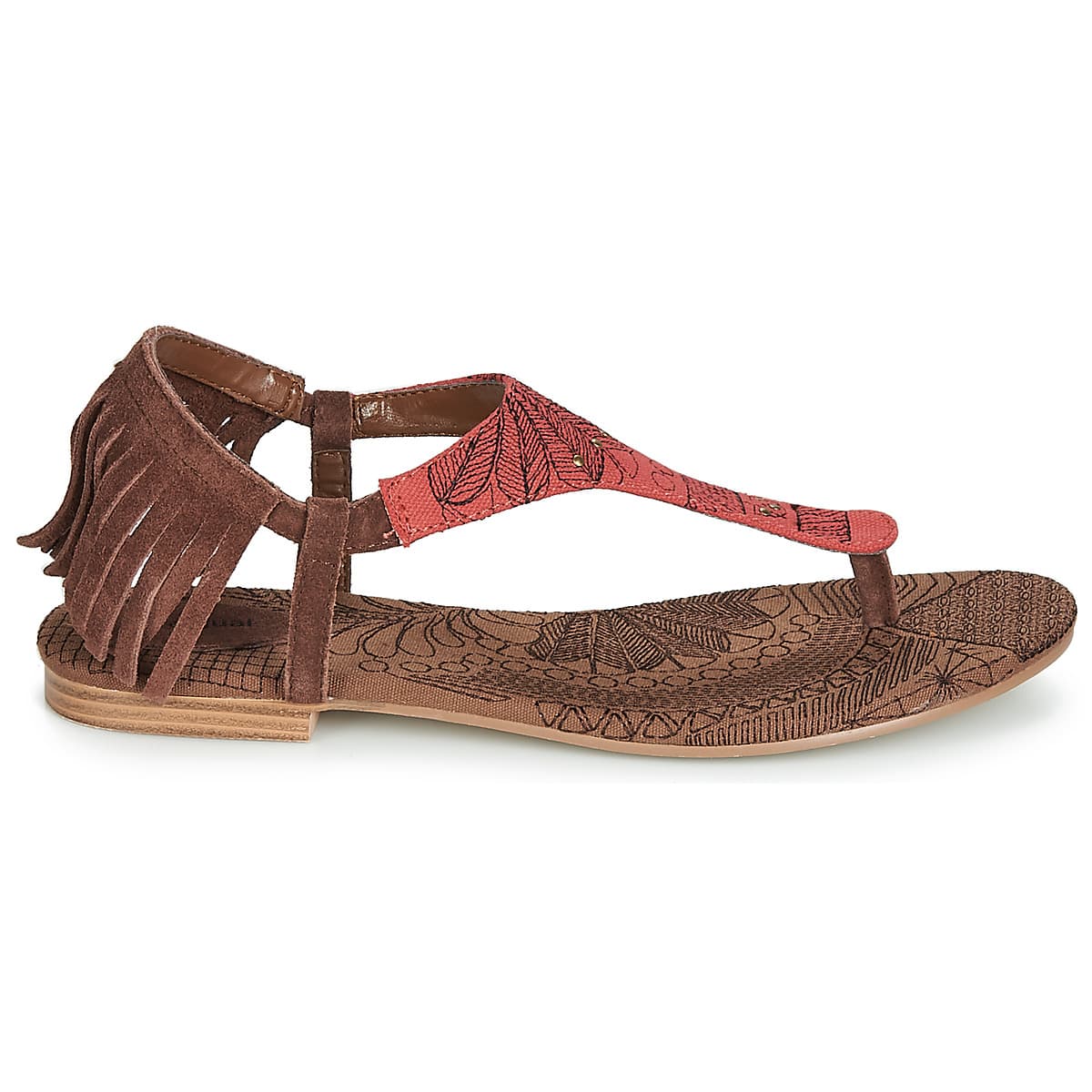 Women's Sandals Desigual Brown