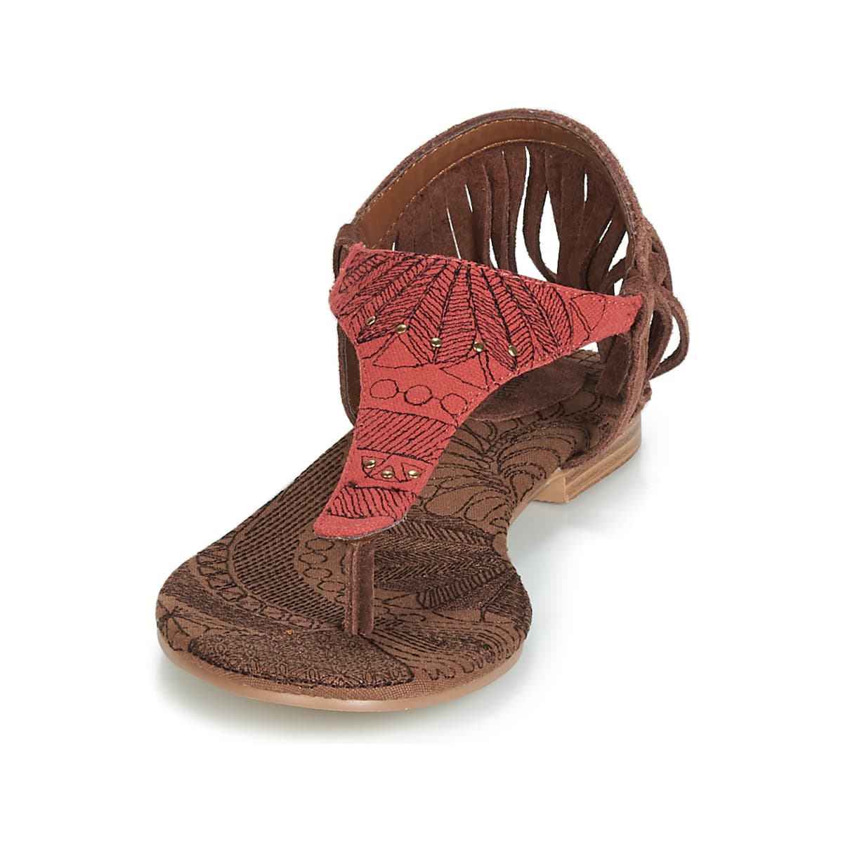 Women's Sandals Desigual Brown