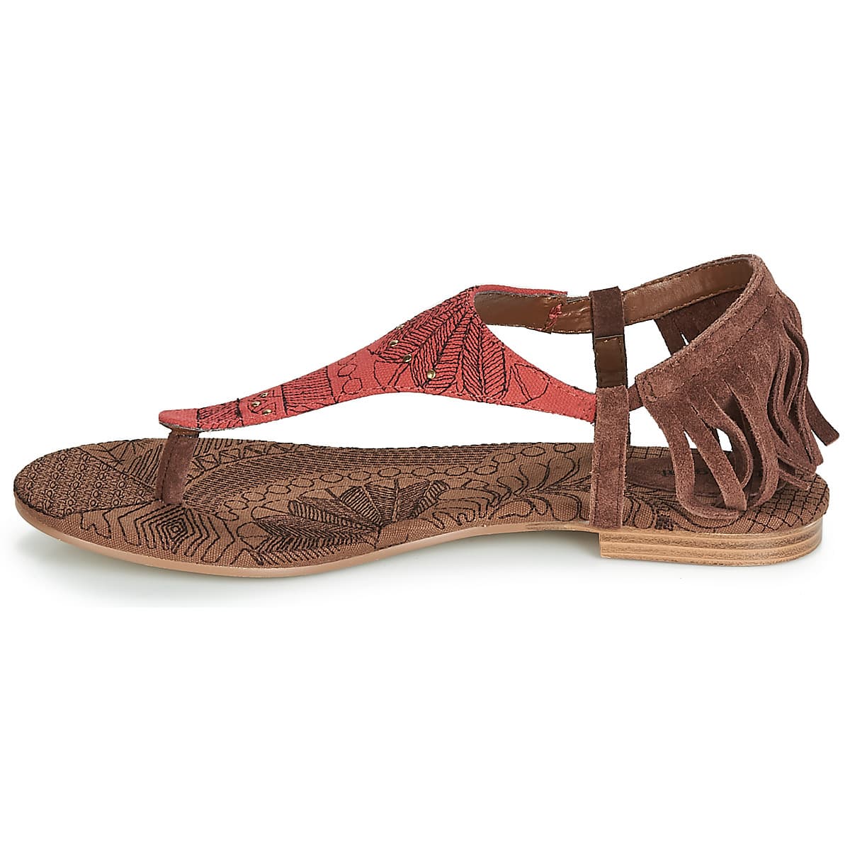 Women's Sandals Desigual Brown