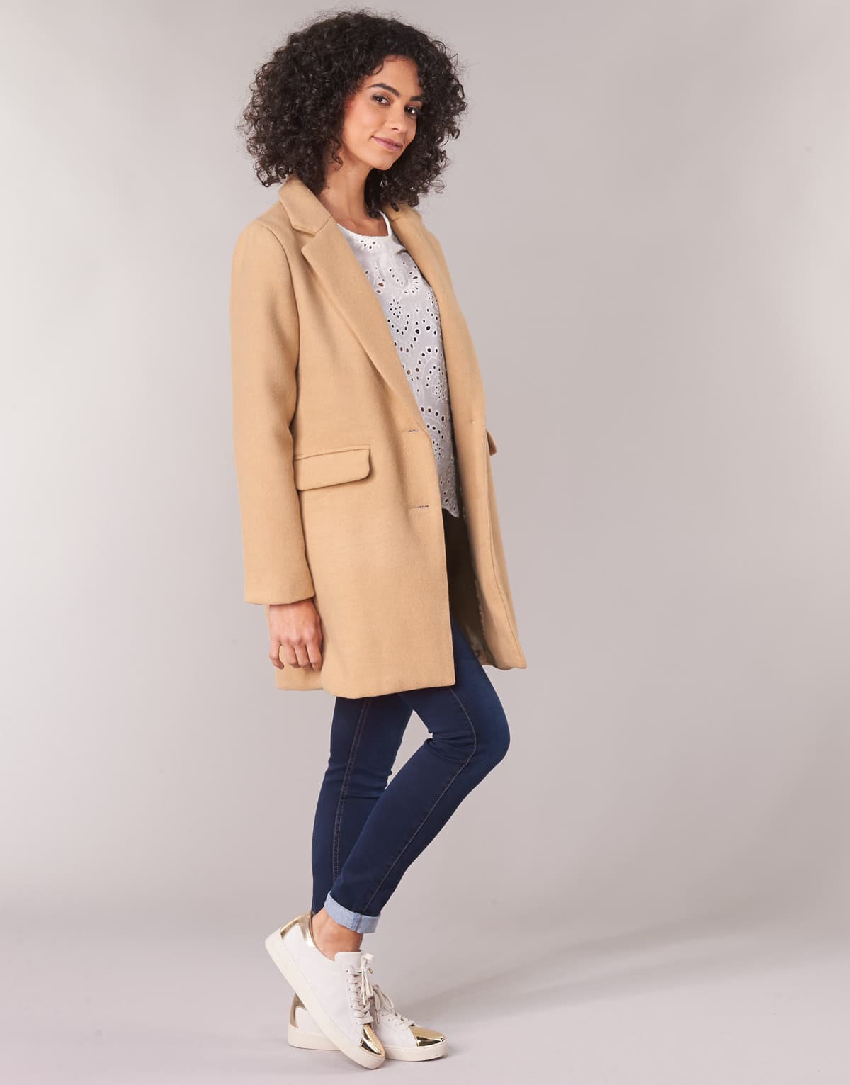 Women's Coats Betty London Beige