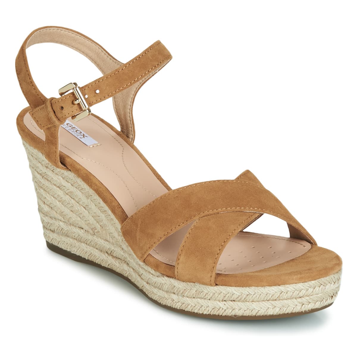 Women's Platforms Geox Brown