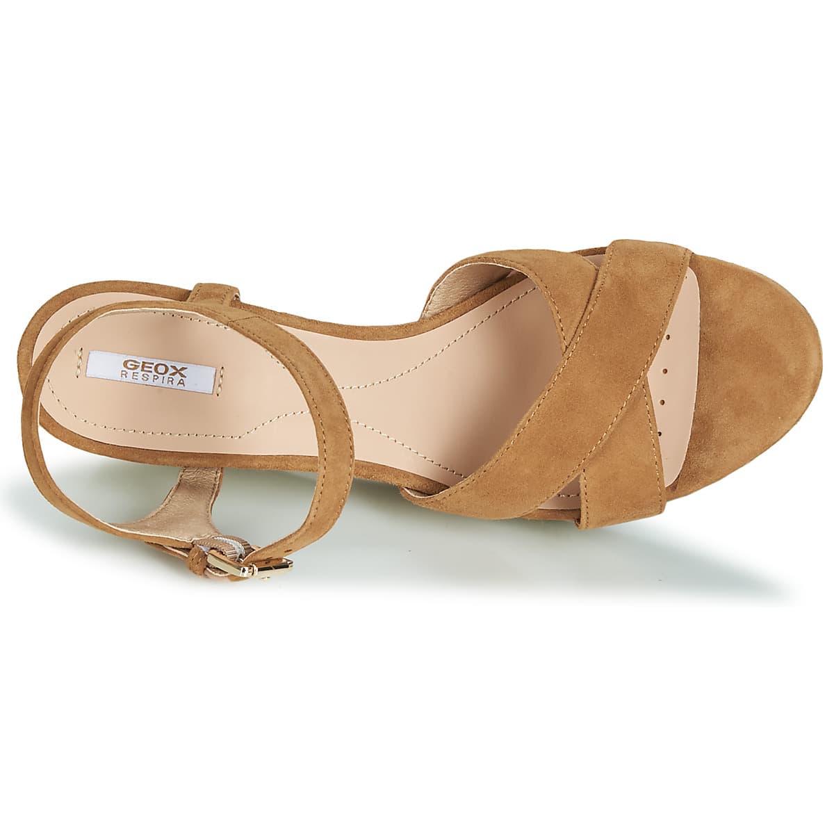 Women's Platforms Geox Brown