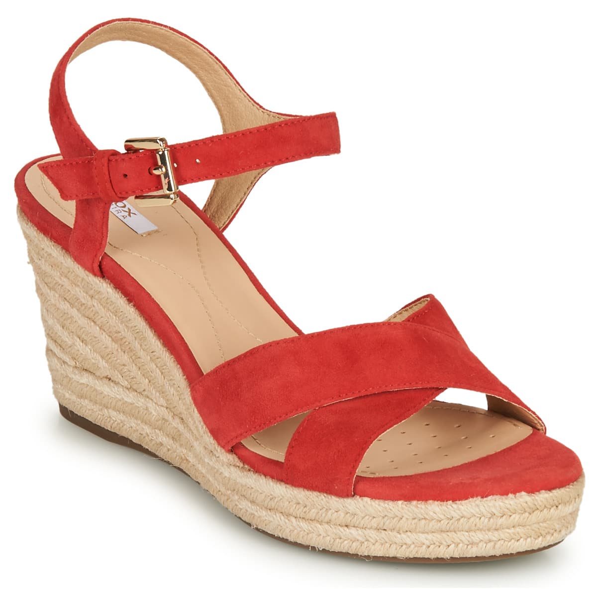 Women's Platforms Geox Red