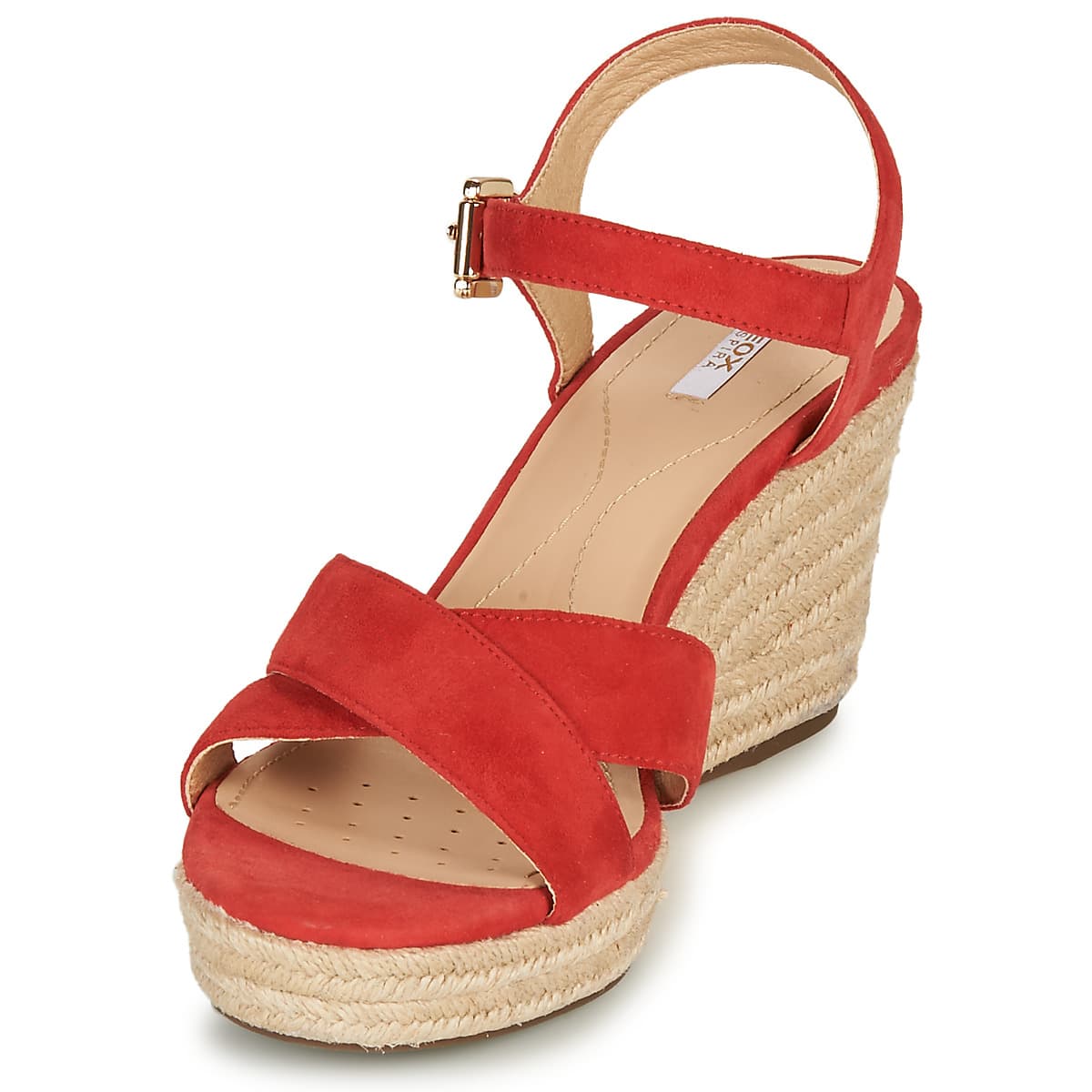 Women's Platforms Geox Red