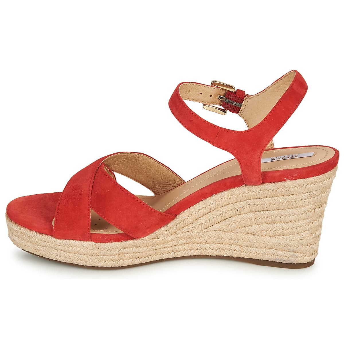 Women's Platforms Geox Red