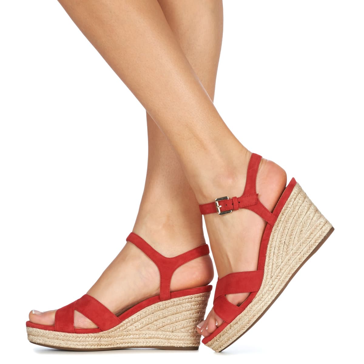 Women's Platforms Geox Red
