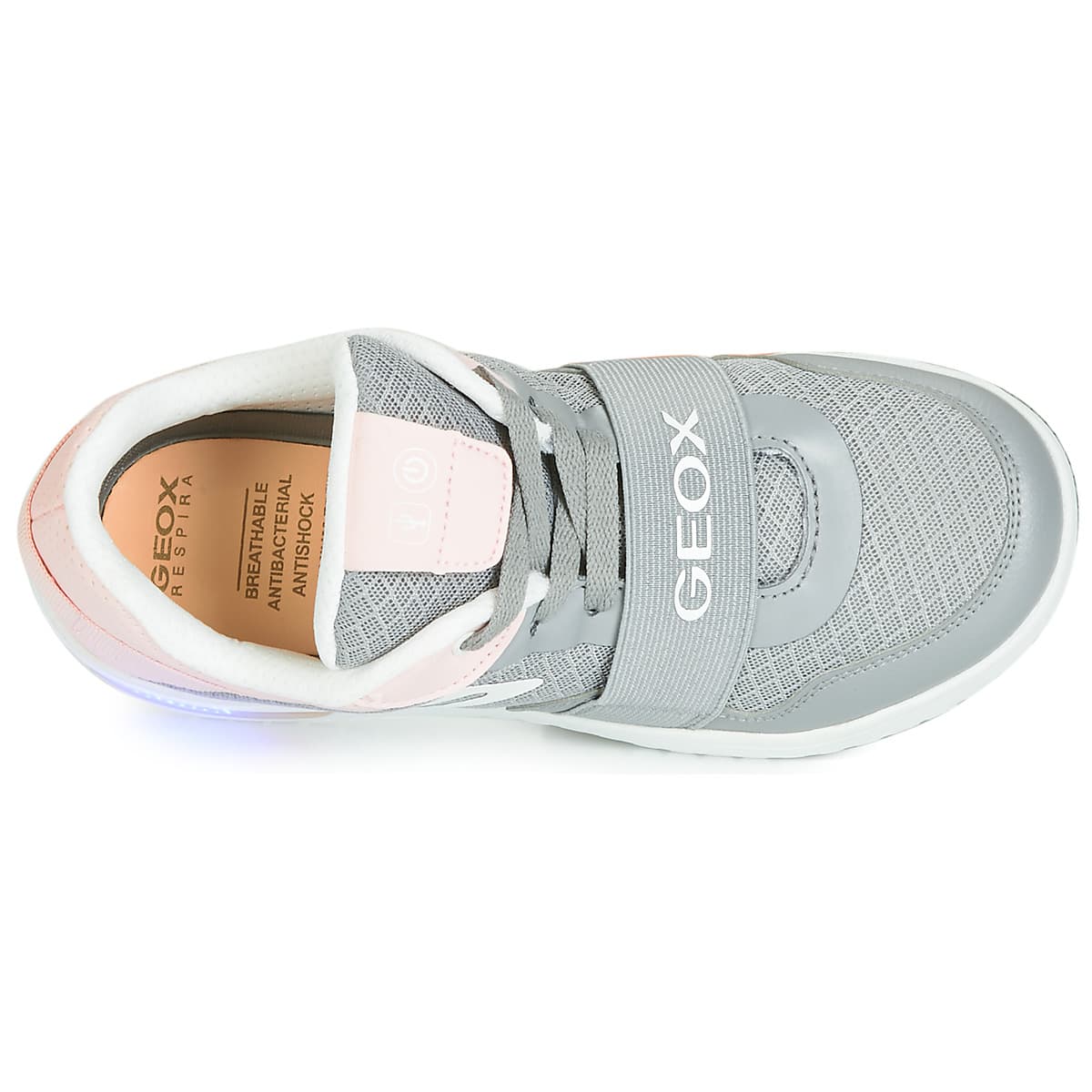 Girls' Sneakers Geox Gray
