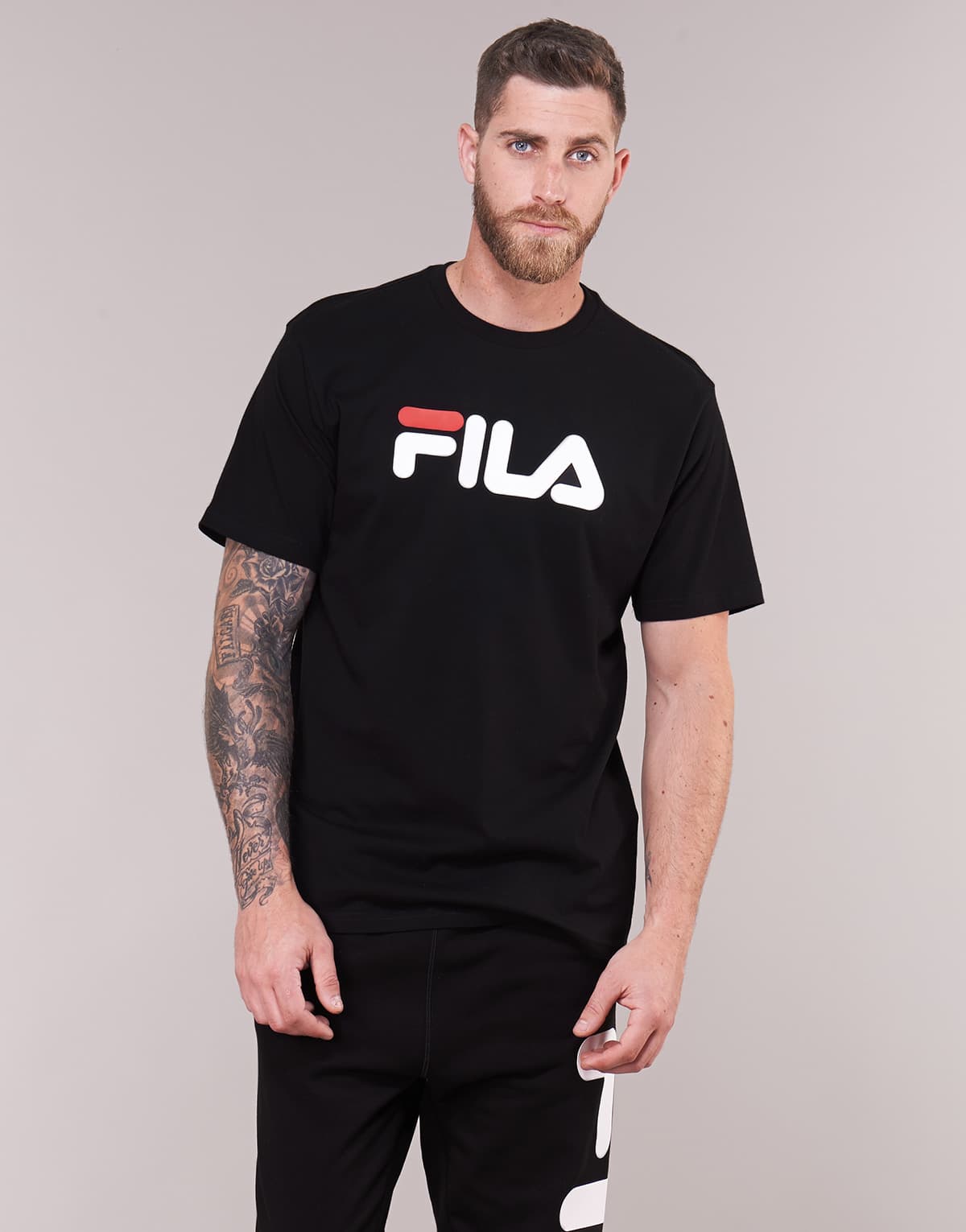 Men's T-Shirts Fila Black