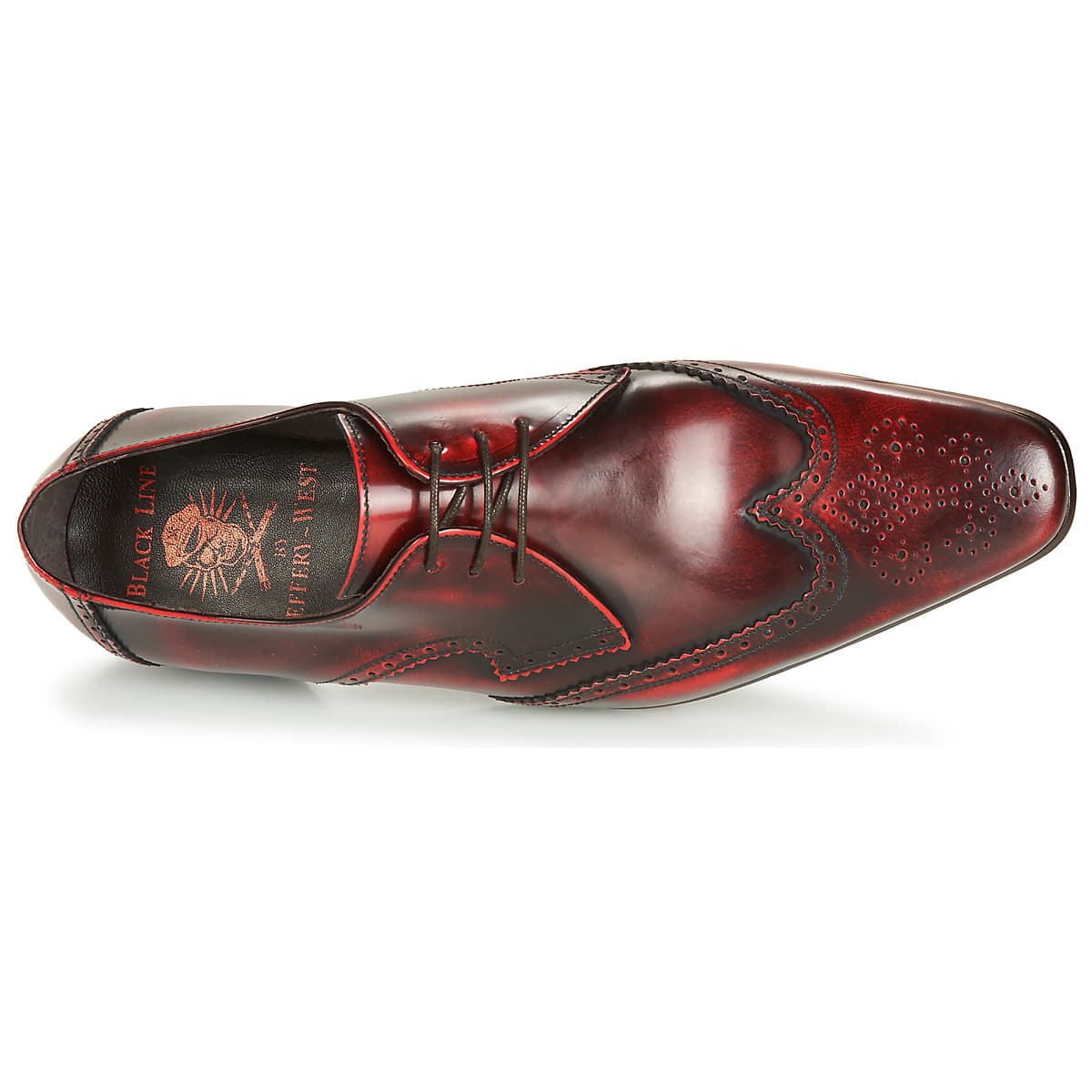 Men's Derby Shoes Jeffery-West Red