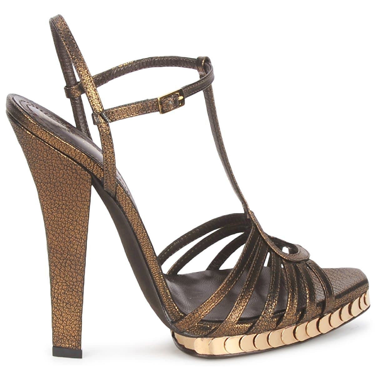 Women's Pumps Roberto Cavalli Gold