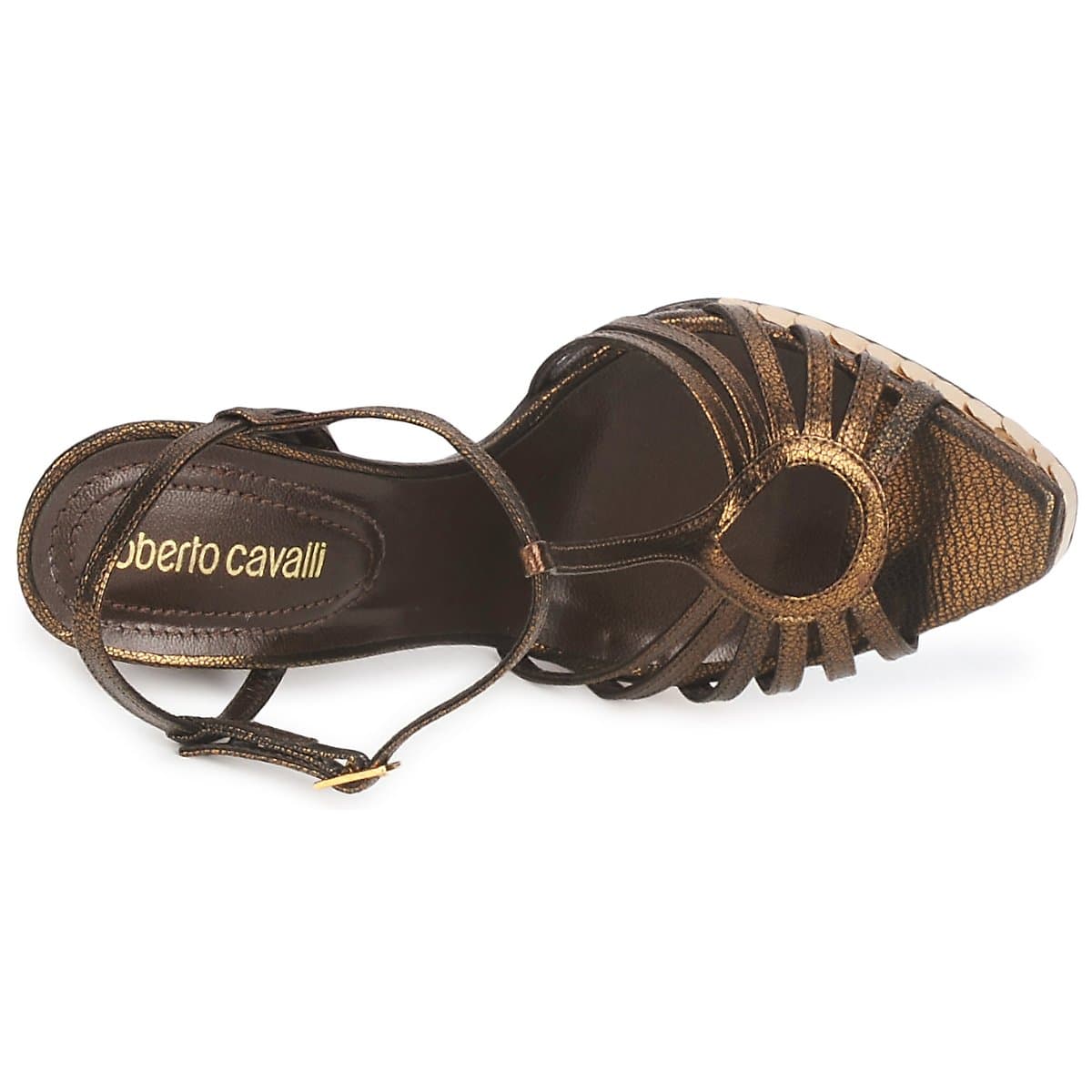 Women's Pumps Roberto Cavalli Gold