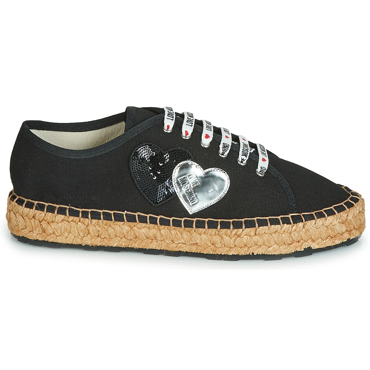 Women's Espadrilles Love Moschino Black