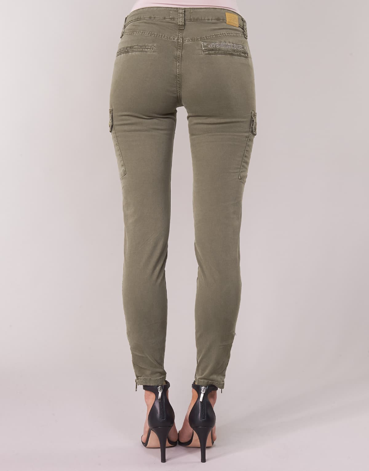Women's Pants Le Temps des Cerises Khaki