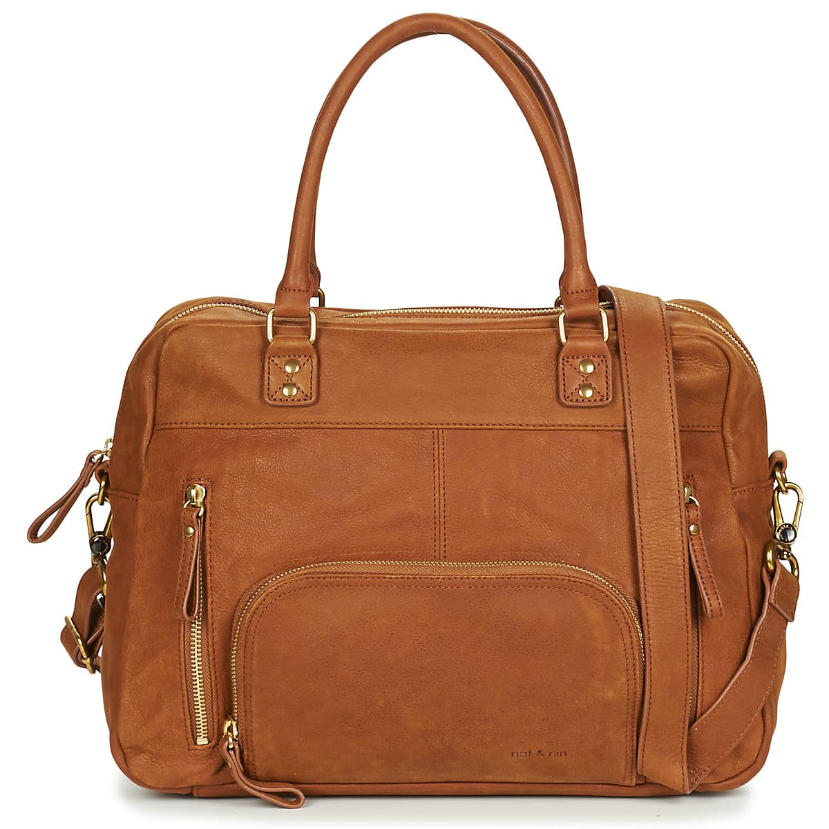 Women's Shoulder Bags Nat et Nin Brown