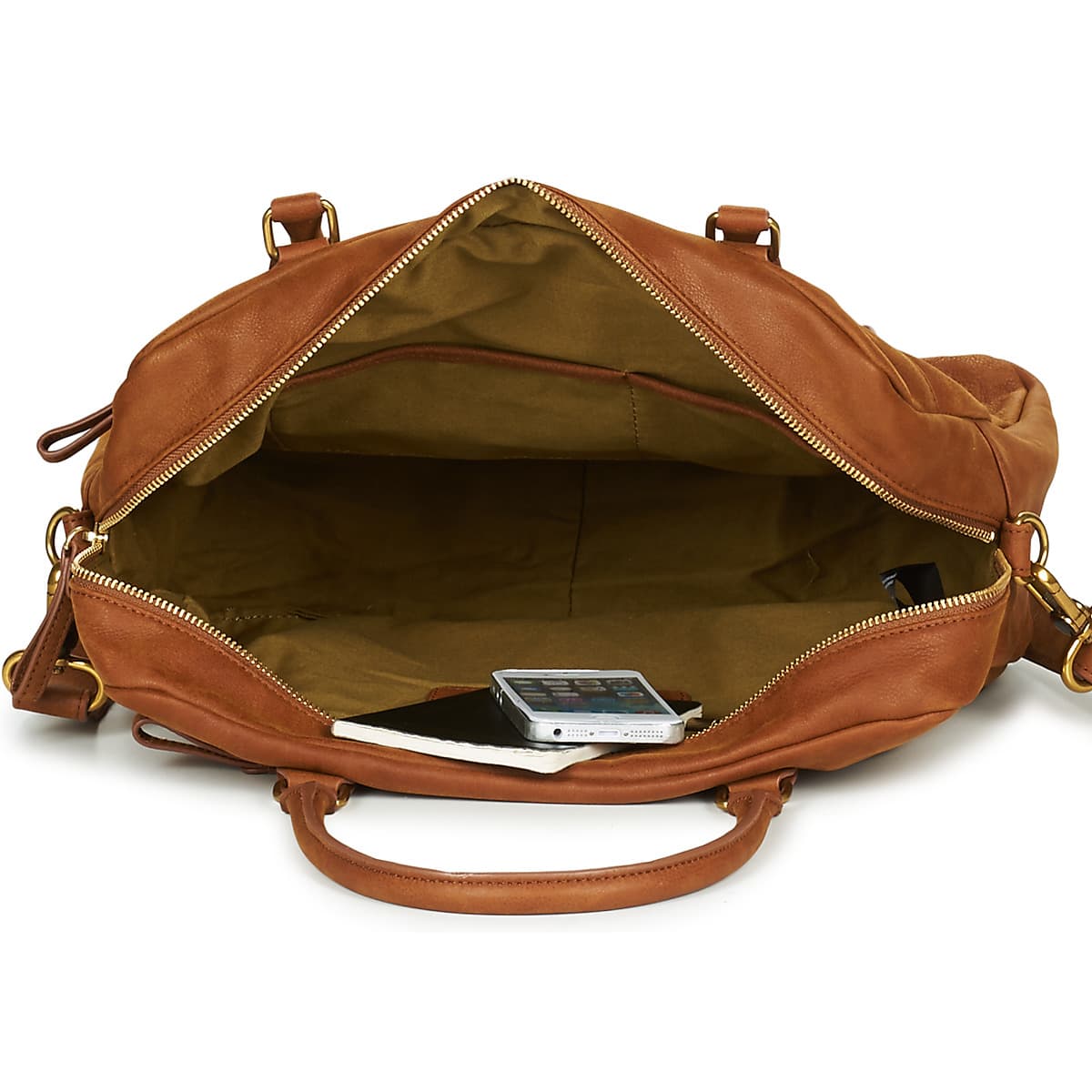 Women's Shoulder Bags Nat et Nin Brown