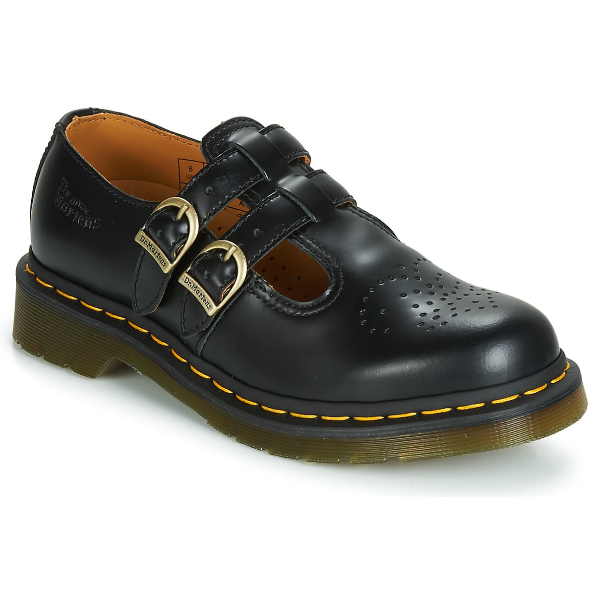 Μπαλαρίνες Dr. Martens 8065 MARY JANE BLACK SMOOTH