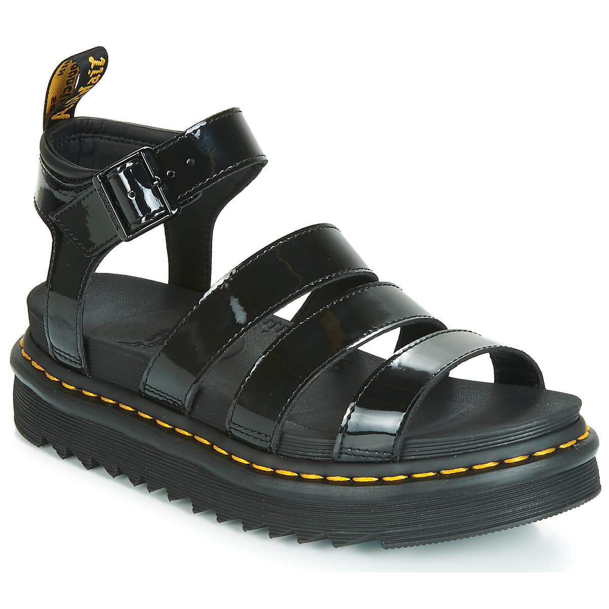 Women's Platforms Dr. Martens Black