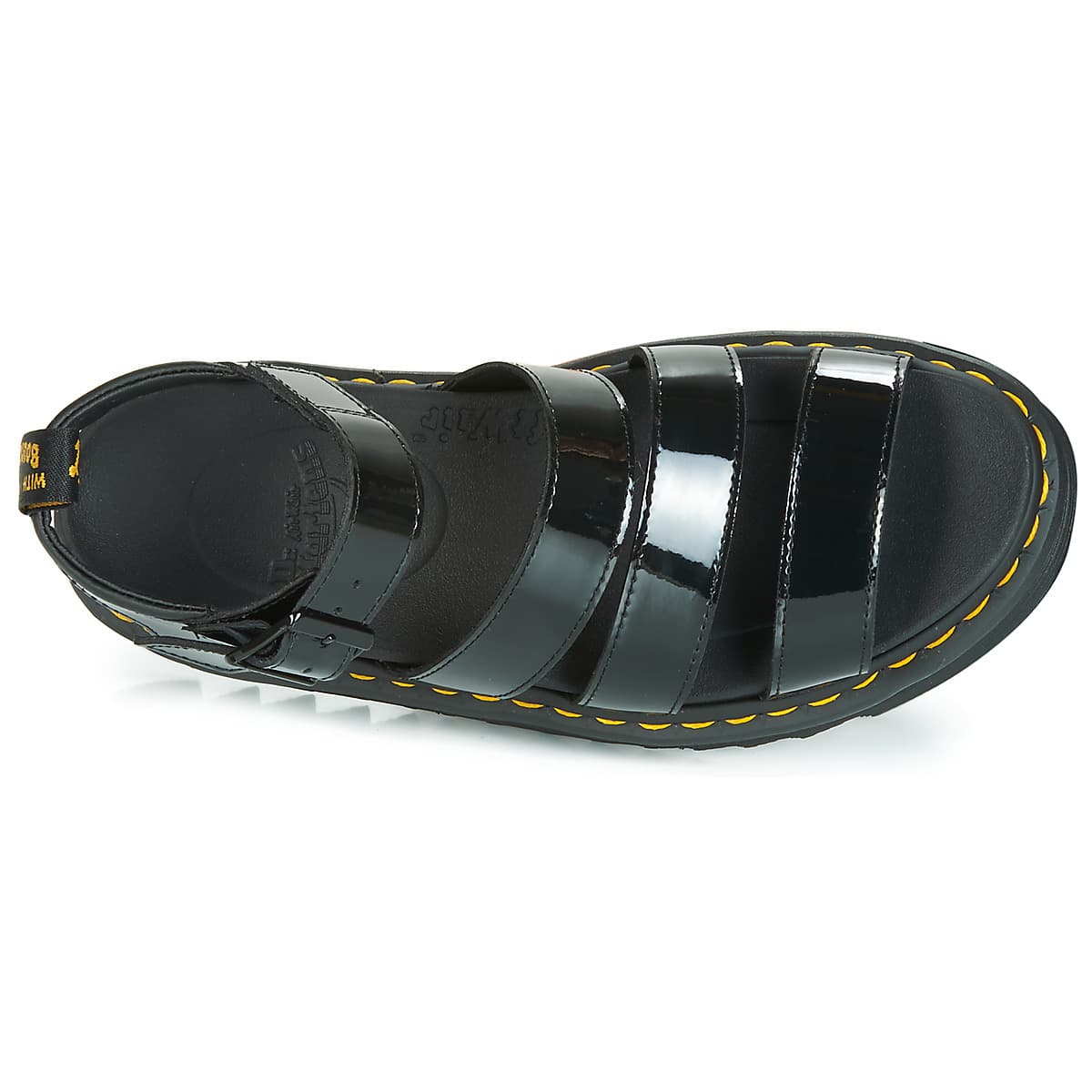 Women's Platforms Dr. Martens Black