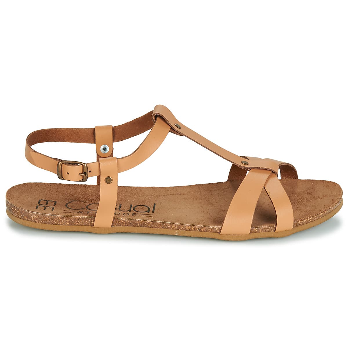 Women's Sandals Casual Attitude Brown