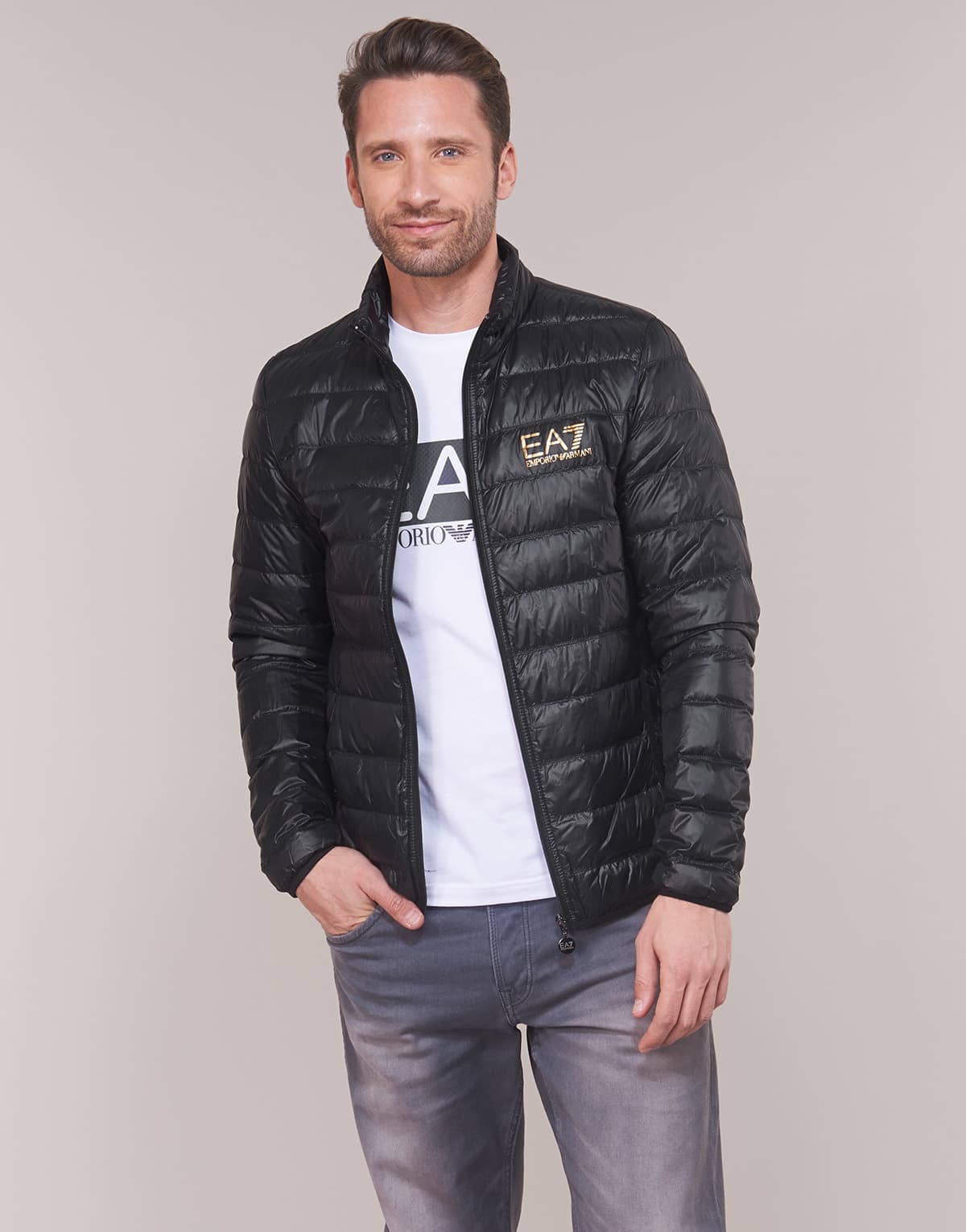 Men's Jackets EA7 Black