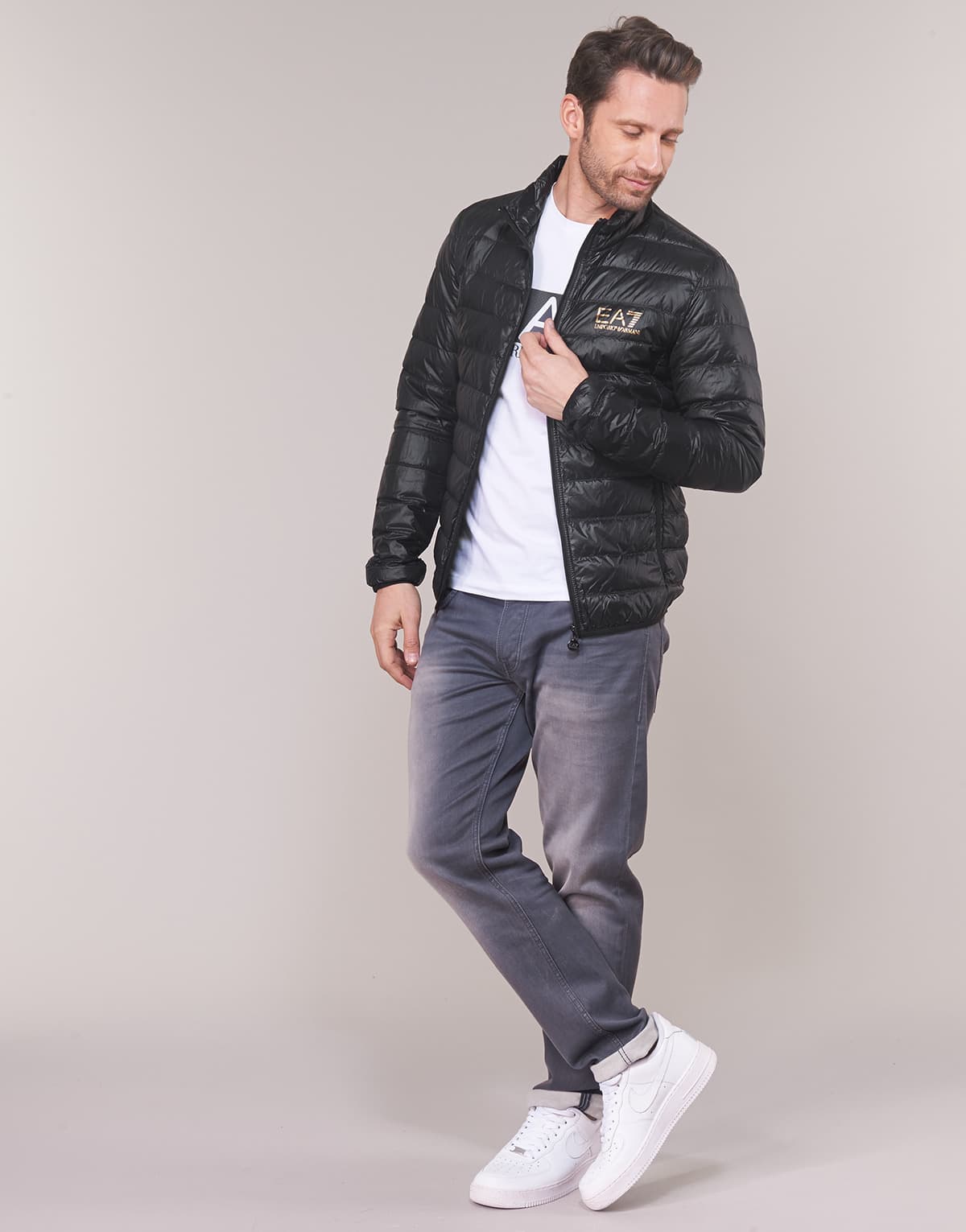 Men's Jackets EA7 Black