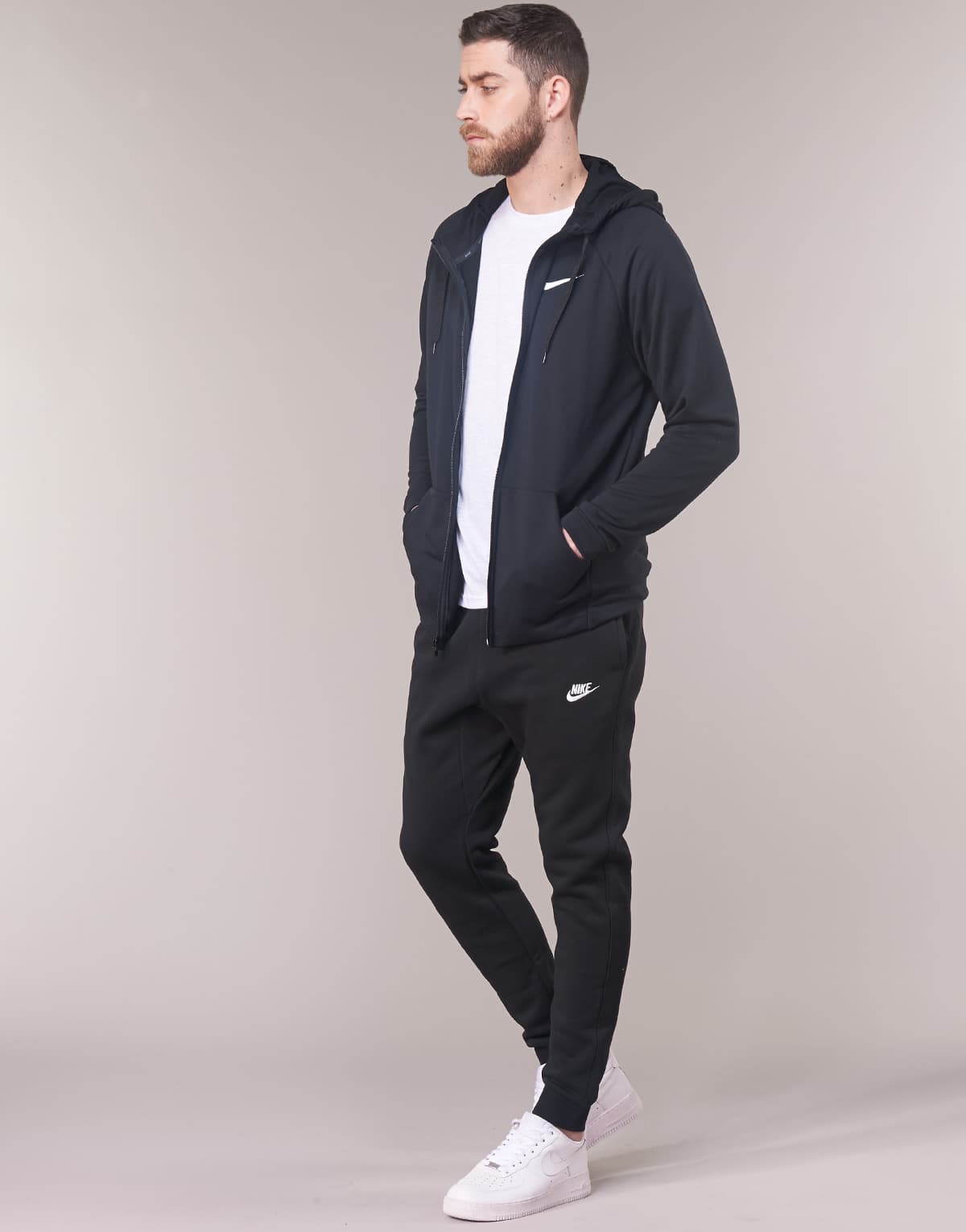 Men's Sports Hoodies & Sweatshirts Nike Black