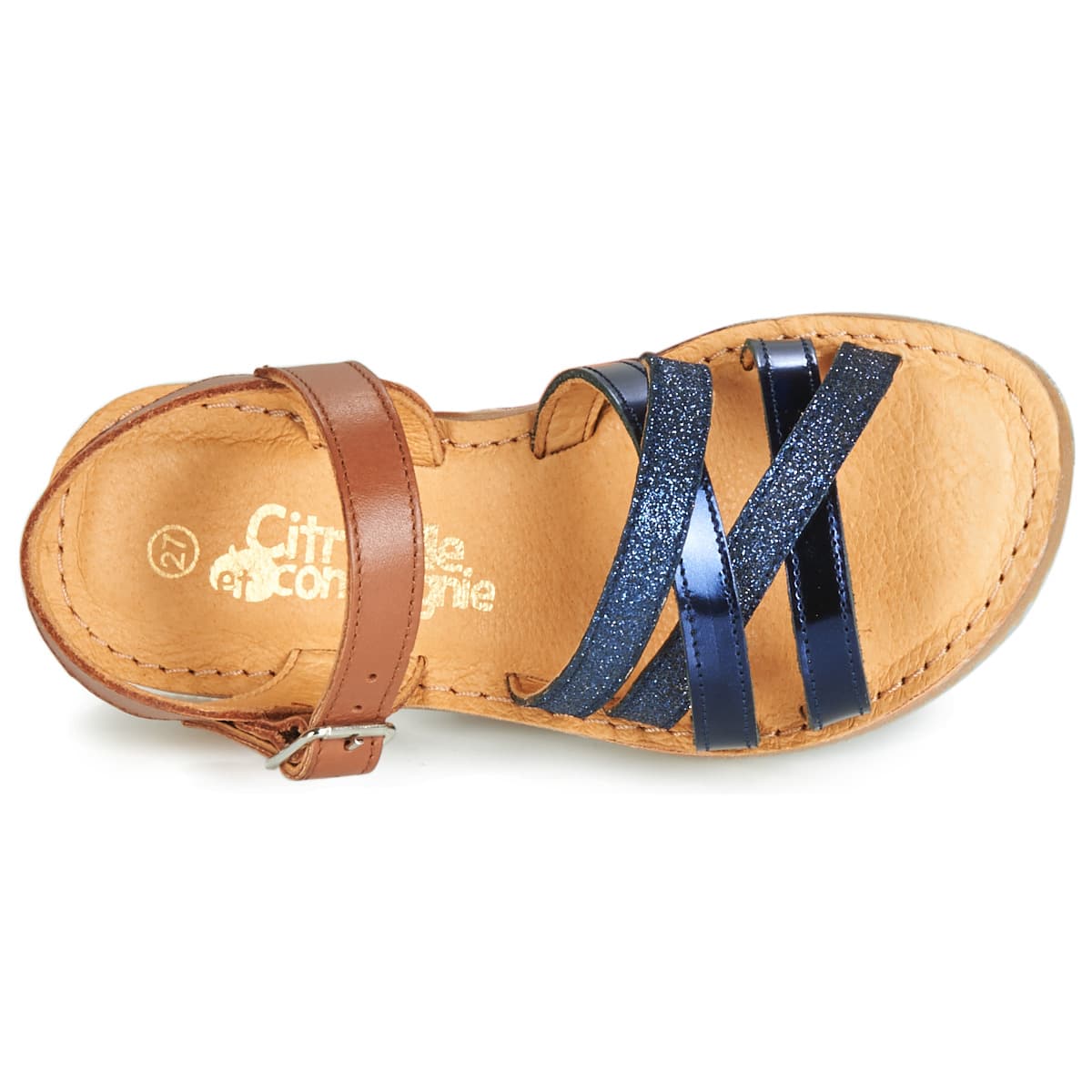 Girls' Sandals Citrouille et Compagnie Blue