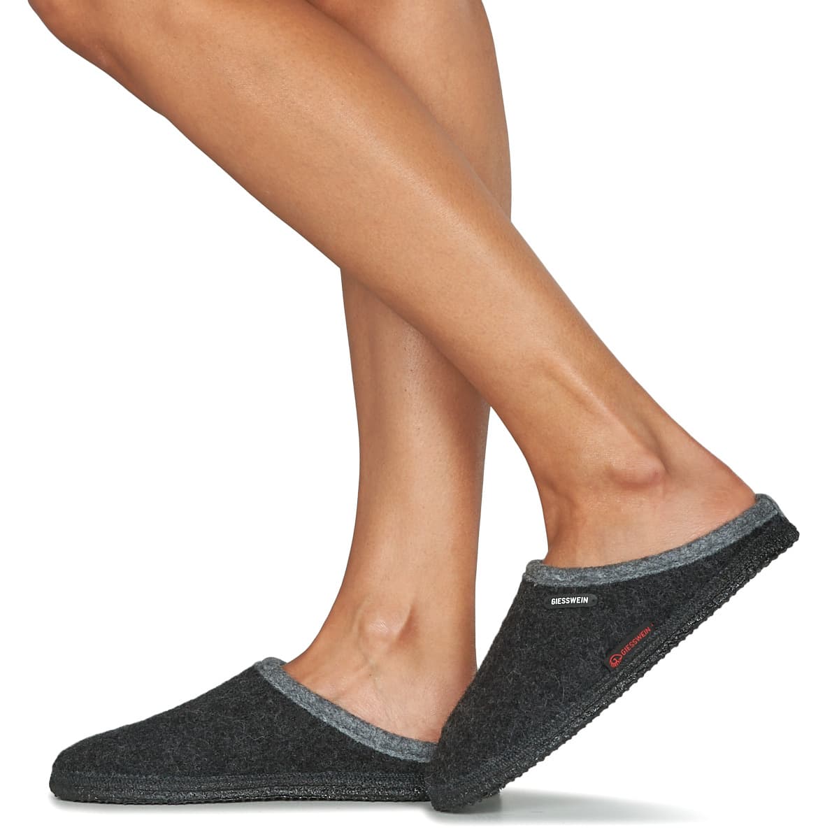 Women's House Slippers Giesswein Gray