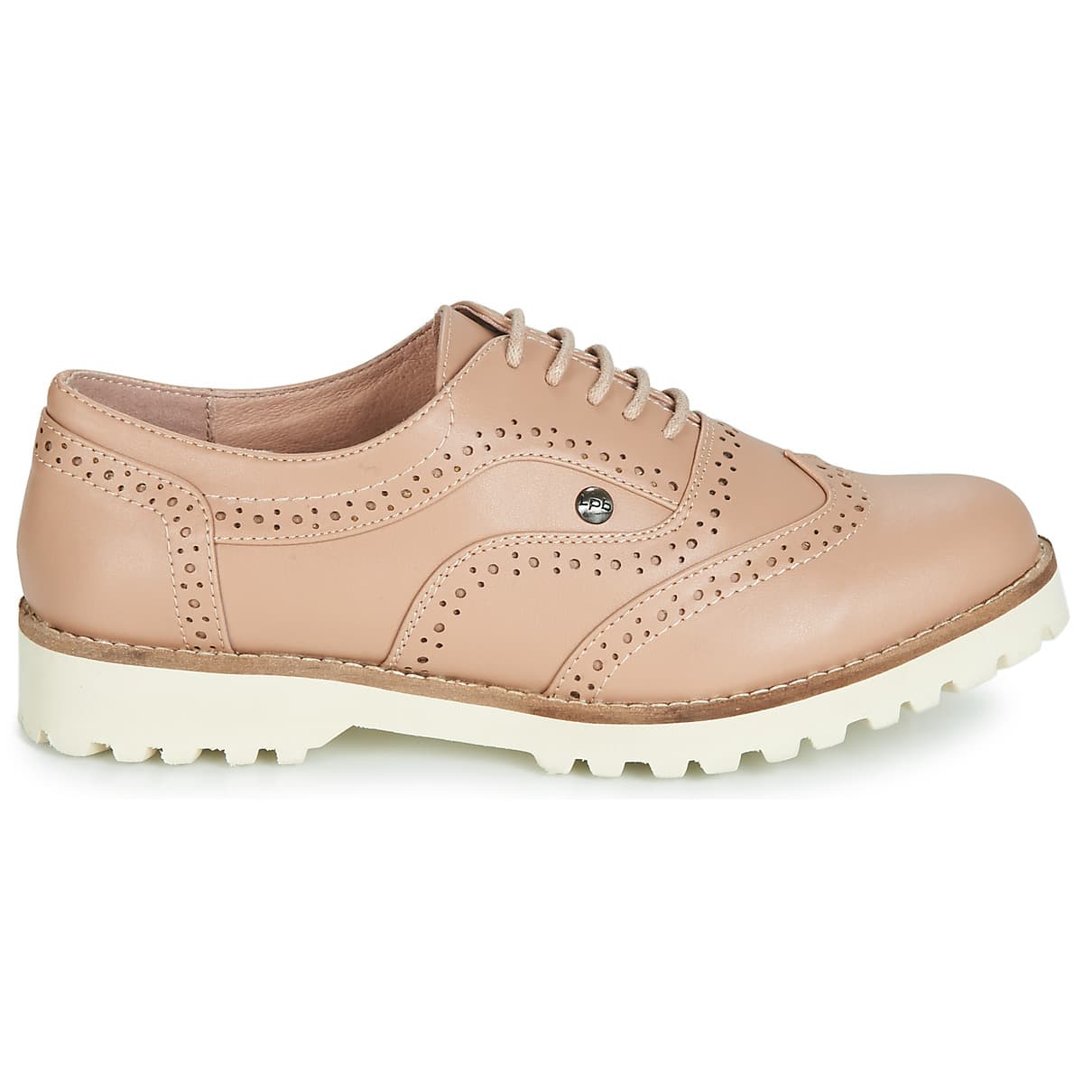 Women's Derby Shoes Les Petites Bombes Beige