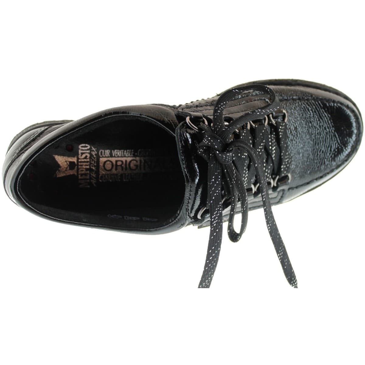 Women's Derby Shoes Mephisto Black
