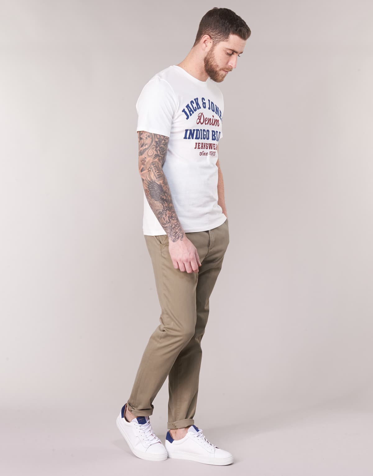 Men's Pants Jack & Jones Beige