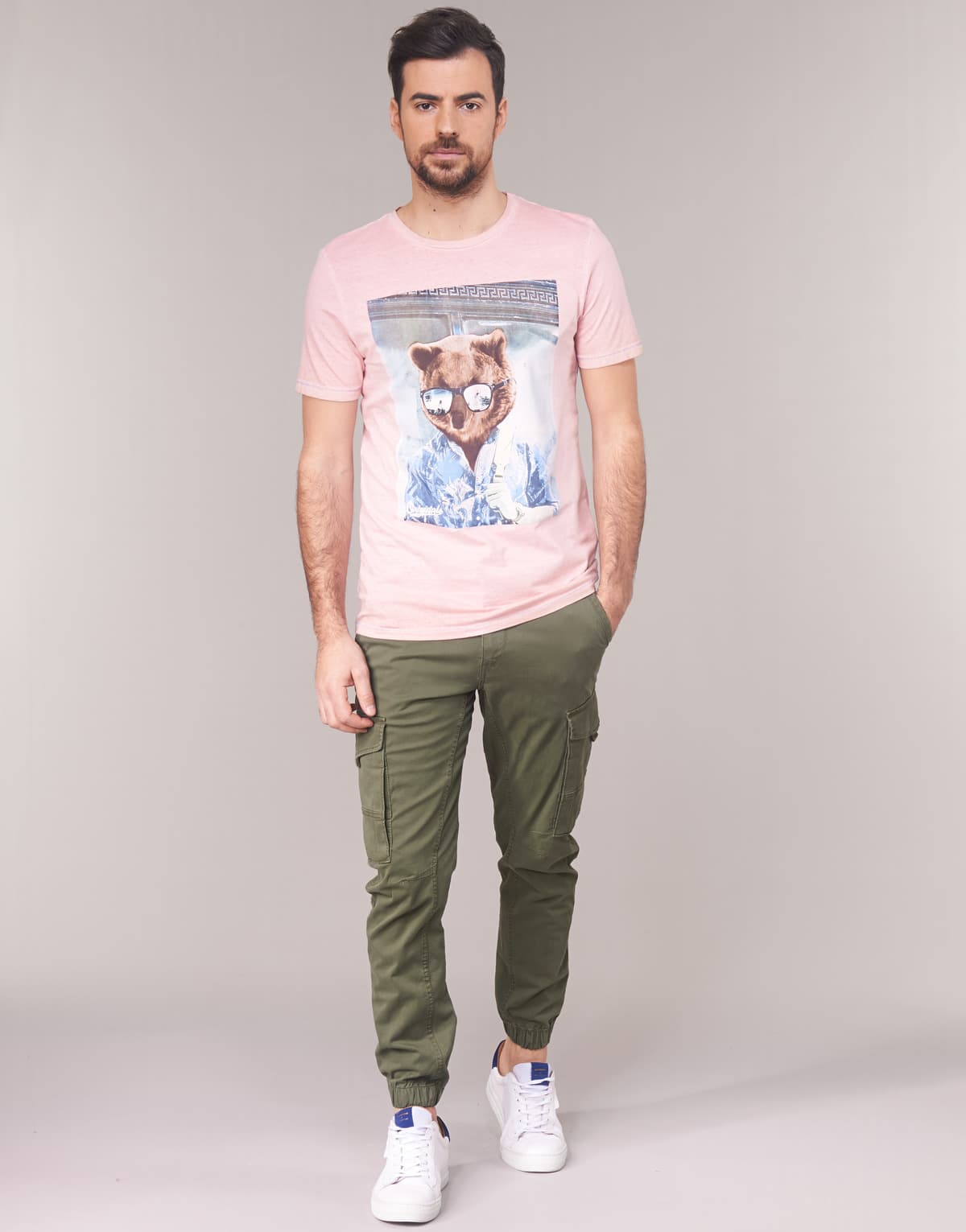 Men's Pants Jack & Jones Khaki