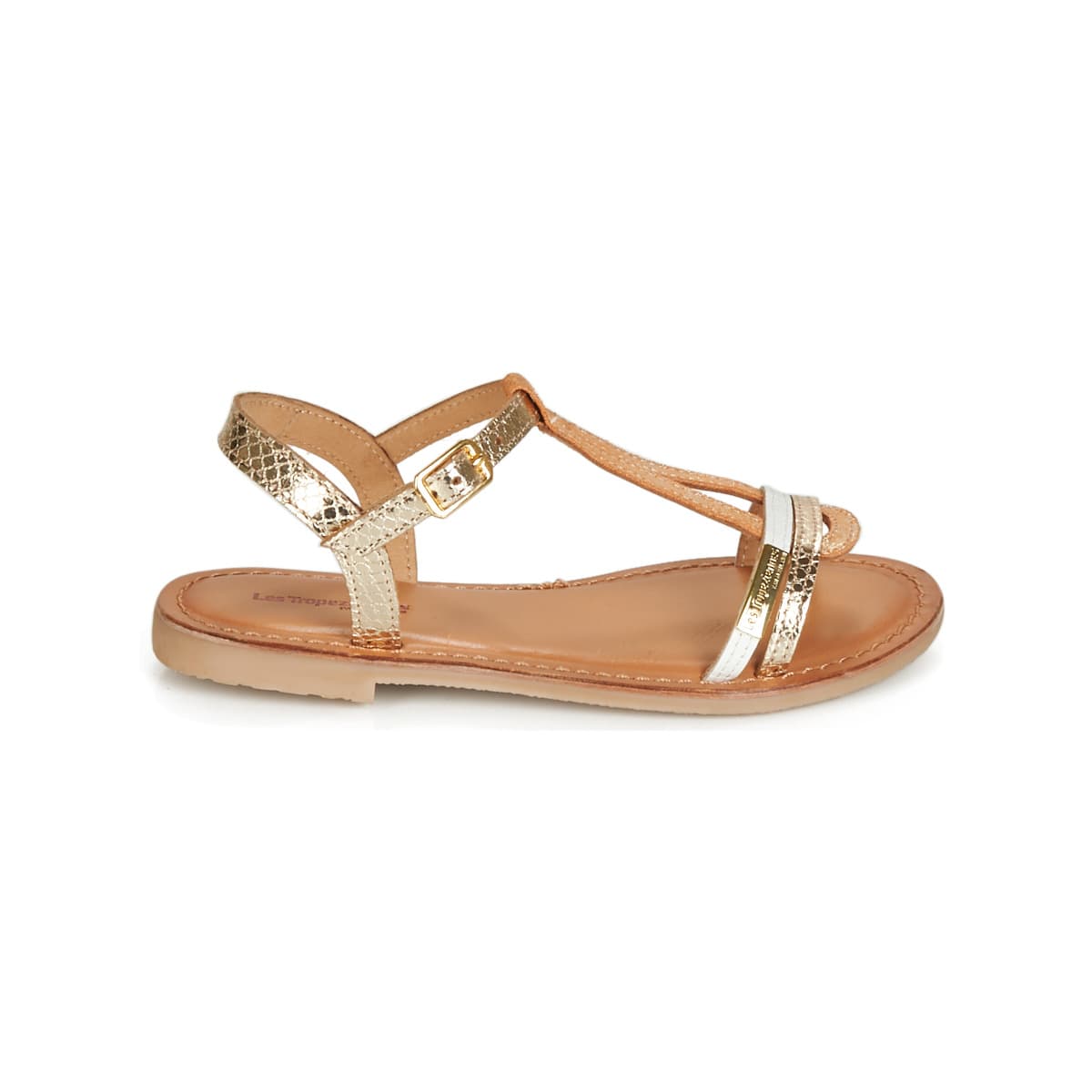 Girls' Sandals Les Tropeziennes par M.Belarbi Gold