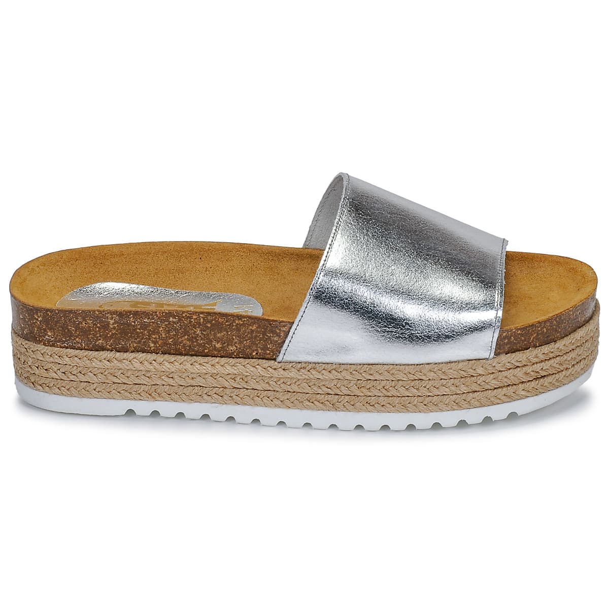 Women's Mules So Size Silver