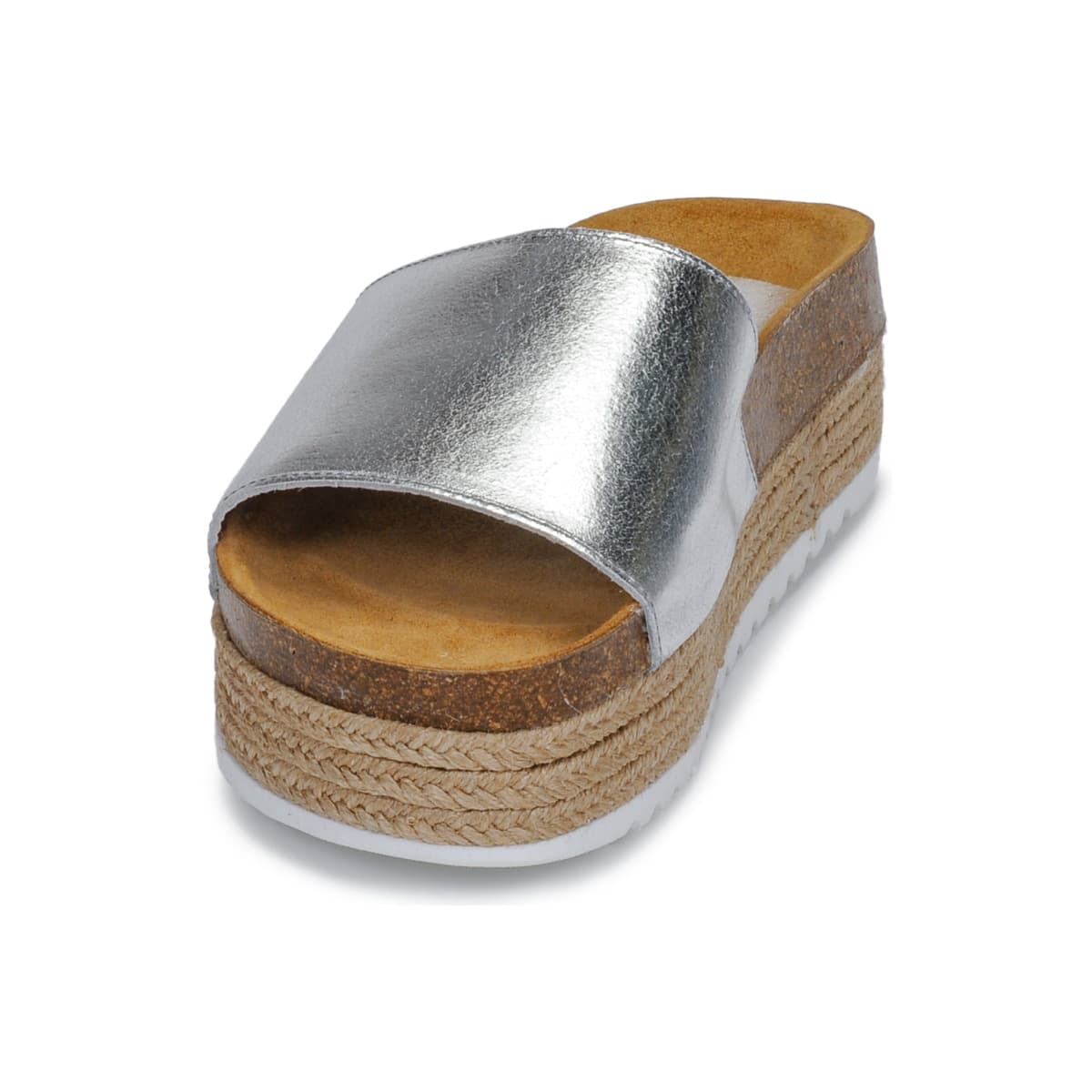 Women's Mules So Size Silver