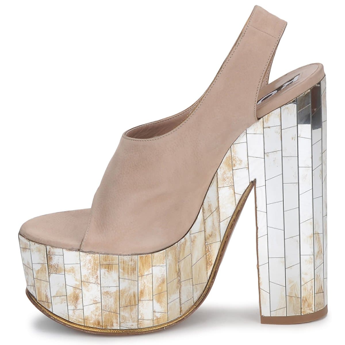 Women's Platforms Rochas Beige